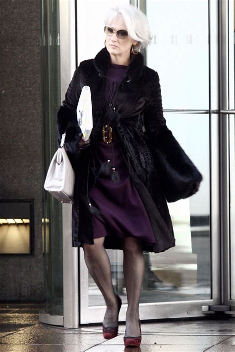 chanel over the knee boots devil wears prada|miranda priestly outfits.